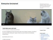 Tablet Screenshot of enterpriseunchained.com